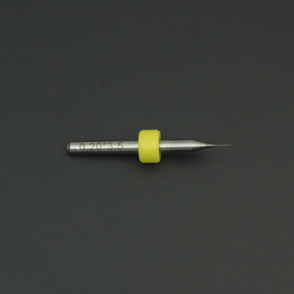 BROCA DE 0.2X3.5 MM ACERO DE TUNGSTENO Genérico - 1