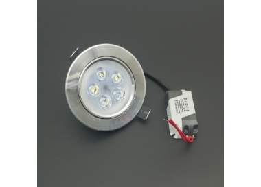 LÁMPARA LED DE TECHO EMPOTRABLE 5W Genérico - 1