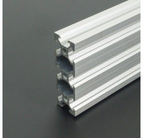 Perfil aluminio con ranura [savec]