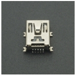 CONECTOR MINI USB TIPO B 5 PINES HEMBRA SMD Genérico - 2 CONECTOR MINI USB TIPO B 5 PINES HEMBRA SMD Genérico - 2