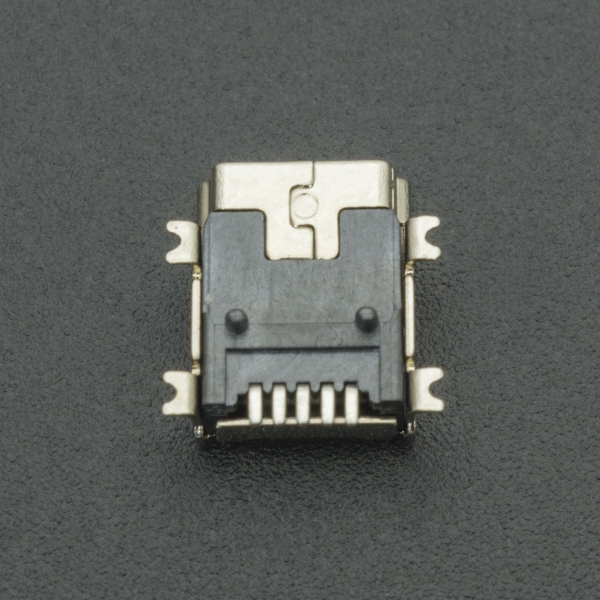 CONECTOR MINI USB TIPO B 5 PINES HEMBRA SMD Genérico - 3 CONECTOR MINI USB TIPO B 5 PINES HEMBRA SMD Genérico - 3