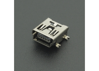CONECTOR MINI USB TIPO B 5 PINES HEMBRA SMD Genérico - 1