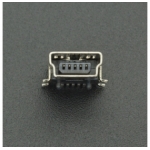 CONECTOR MINI USB TIPO B 5 PINES HEMBRA SMD Genérico - 5 CONECTOR MINI USB TIPO B 5 PINES HEMBRA SMD Genérico - 5