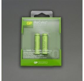 Batería AAA NiMH x2 950mAh GP 1.2V Recargable GP Batteries - 2