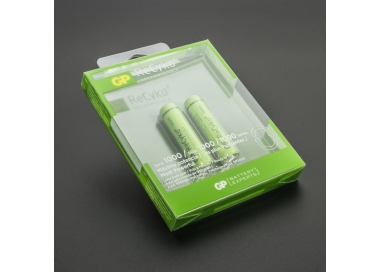 Batería AAA NiMH x2 950mAh GP 1.2V Recargable GP Batteries - 1