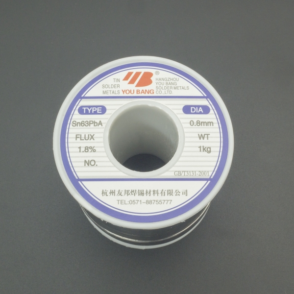 SOLDADURA DE ESTAÑO 63/37 0.8 MM 1 KG Genérico - 3