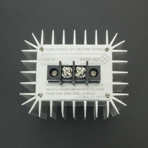 DIMMER REGULADOR DE VOLTAJE POR SCR 5000W Genérico - 4
