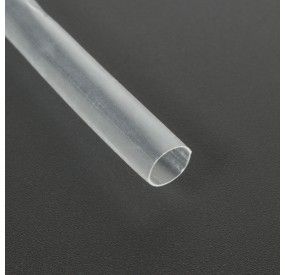 TUBO TERMOENCOGIBLE TRANSPARENTE 6.0 MM 1 METRO Genérico - 2