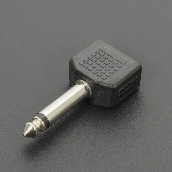 Adaptador Audio Plug Jack 6.3 Macho A 3.5 Hembra, Mono