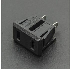 CONECTOR O ENCHUFE DE ALIMENTACIÓN AC-09 PARA CABLE DE PODER Genérico - 2