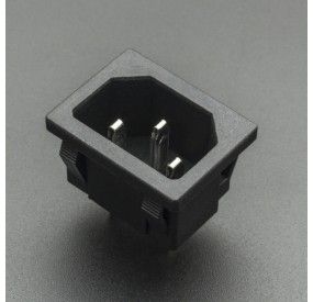 CONECTOR O ENCHUFE DE ALIMENTACIÓN AC-05 PARA CABLE DE PODER C13 Genérico - 1