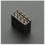 REGLETA HEMBRA 2.54MM 2X4P Genérico - 1