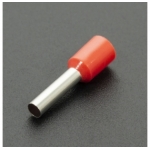 TERMINAL TUBULAR PRE-AISLADA E2510 ROJA Genérico - 1