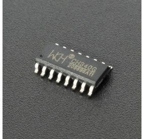 CONTROLADOR USB SERIAL CH340G SMD SOP-16 Genérico - 1