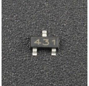 REGULADOR DE DERIVACIÓN AJUSTABLE TL431 SMD SOT-23 Genérico - 2