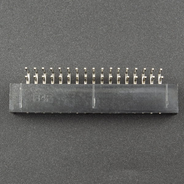CONECTOR IDC DC3-34P 2x17P MACHO ACODADO Genérico - 3