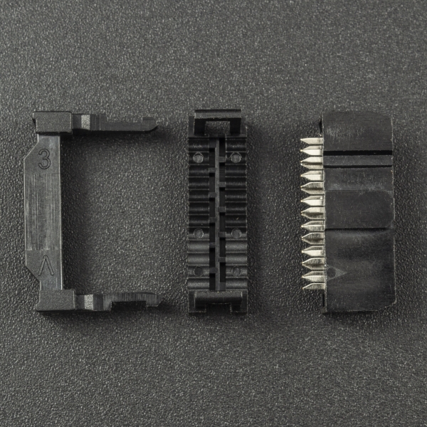 CONECTOR IDC FC-12P 2x6P HEMBRA PARA CABLE PLANO RIBBON Genérico - 3