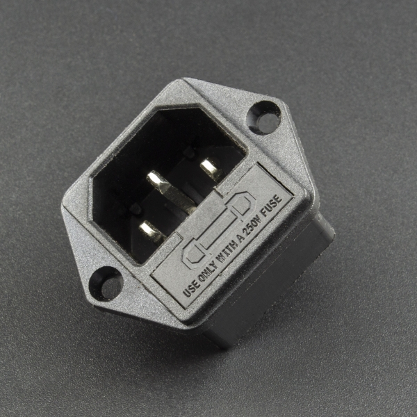 CONECTOR O ENCHUFE DE ALIMENTACIÓN AC-03 PARA CABLE DE PODER C13