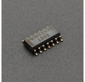 CONTROLADOR DE LÍNEA Y BUFFER SN74LS05 SMD SOIC-14 Genérico - 1