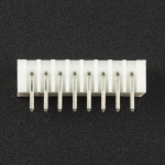 Conector XH2.54 8P Macho Inclinado 90 Grados Genérico - 3