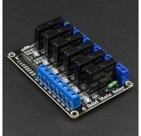 MÓDULO RELÉ DE ESTADO SÓLIDO 6 CANALES Genérico - 1