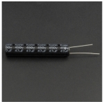 CAPACITOR ELECTROLÍTICO DE ALUMINIO 47UF 450V 10X50 MM Genérico - 2