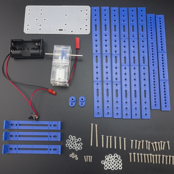 Kit Didáctico Robot Cangrejo Plástico (Desarmado) Genérico - 3