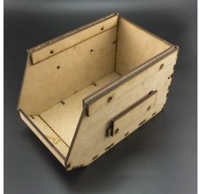 CAJA ORGANIZADORA EN MDF 15x20x10 CM Vistronica - 1