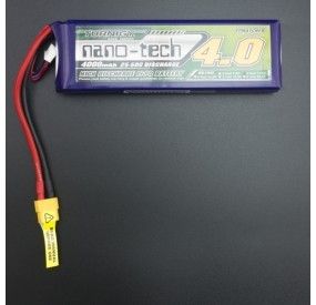 BATERÍA LIPO TURNIGY NANO-TECH 4000MAH 11.1V 25C Turnigy - 1