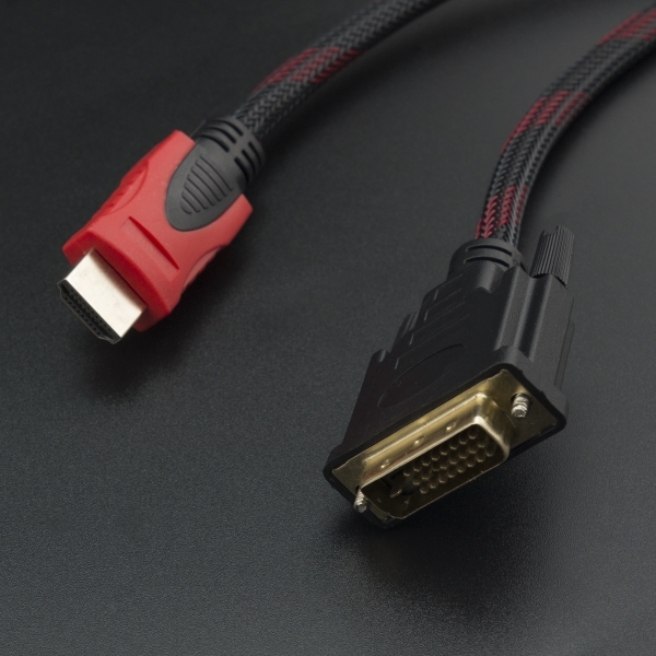 CABLE HDMI MACHO A DVI-D MACHO 1.5 METROS Genérico - 3
