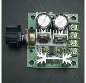 Controlador PWM de Velocidad de Motor DC 12V-40V/10A Genérico - 1