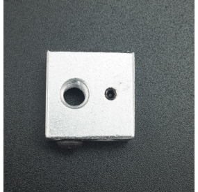 Bloque de Aluminio Para Extrusor MK8 20*20*10 mm Genérico - 2