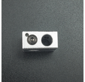 Bloque de Aluminio Para Extrusor MK8 20*20*10 mm Genérico - 3