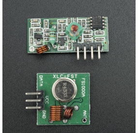 Módulo RF Transmisor y Receptor 433MHz Genérico - 2