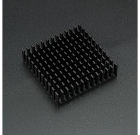 Disipador de Calor Negro 40*40*11 MM  Para Extrusor MK8 Genérico - 1