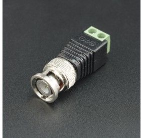 Video Balun Conector BNC a Bornera 2P Genérico - 1