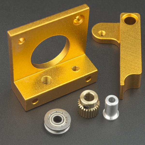 Kit de Metal Para Extrusor MK8 Genérico - 2 Kit de Metal Para Extrusor MK8 Genérico - 2