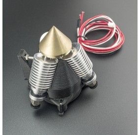 Extrusor Triple E3D-V6 Diamond Hotend 0.4MM Genérico - 1