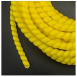 ESPIRAL DE PLÁSTICO 8 MM AMARILLO PARA COBERTURA DE CABLES 10 METROS Genérico - 1