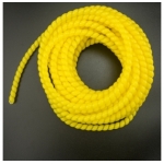ESPIRAL DE PLÁSTICO 8 MM AMARILLO PARA COBERTURA DE CABLES 10 METROS Genérico - 2