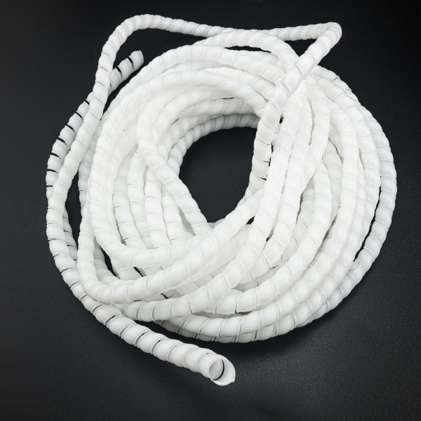 Abrazadera plástica para cuerda, de cobertura