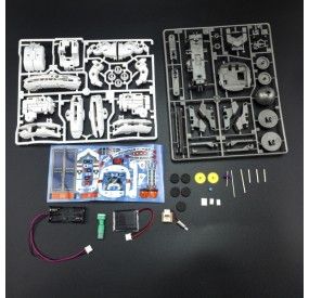 KIT ROBOT EDUCATIVO FLOTA ESPACIAL SOLAR 6 EN 1 Genérico - 4