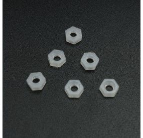 TUERCA HEXAGONAL M3 PLÁSTICA Genérico - 1