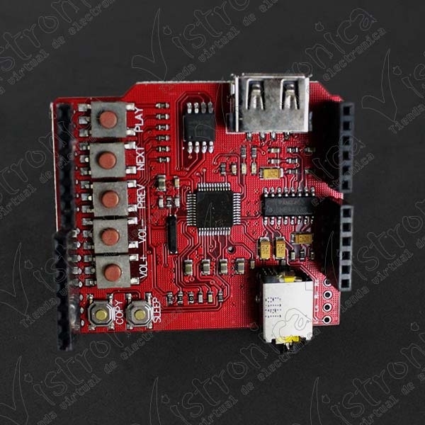 Shield MP3 placa del módulo arduino Shield MP3 placa del módulo arduino
