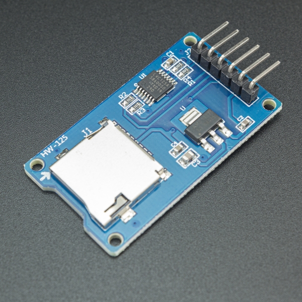 MODULO LECTOR ESCRITOR SPI TF DE MEMORIA MICRO SD PARA ARDUINO Genérico - 1