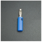 TERMINAL CABEZA DE BANANA M4 10A AZUL Genérico - 4 TERMINAL CABEZA DE BANANA M4 10A AZUL Genérico - 4