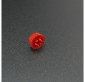 Botón Rojo B3F Circular Para Pulsador 12*12*7.3 Genérico - 1
