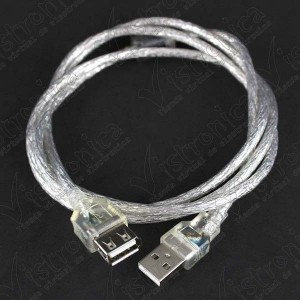 Cable USB 2.0 Macho/Hembra 1.2M Lexa - 2