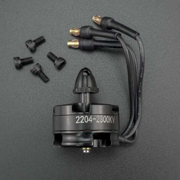 Motor Brushless D2204 2300KV CCW Genérico - 3