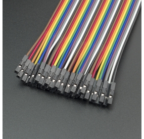 Cable dupont de 40 vías 20cm macho-hembra de hilo de cobre